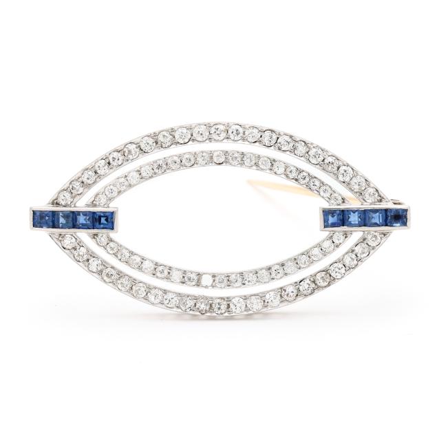 art-deco-platinum-gold-diamond-and-sapphire-brooch