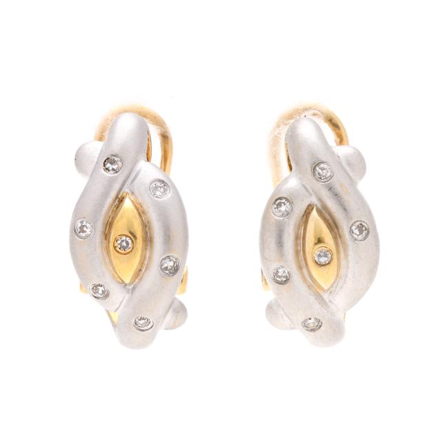 bi-color-gold-and-diamond-earrings