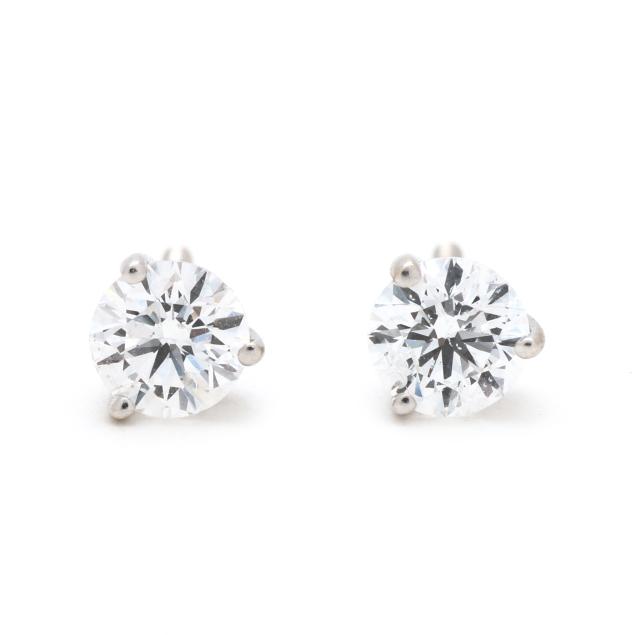 white-gold-and-72-total-carat-diamond-stud-earrings