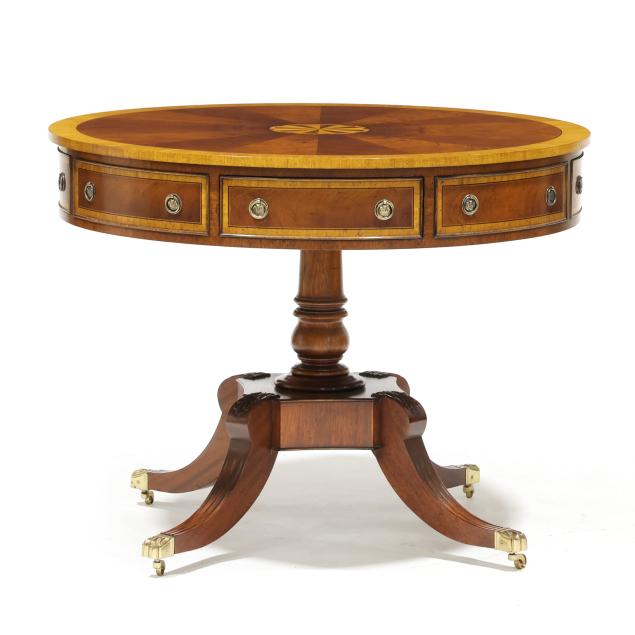 attributed-maitland-smith-georgian-style-inlaid-mahogany-rent-table