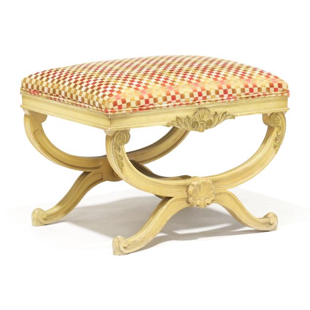 italianate-carved-and-painted-curule-form-stool