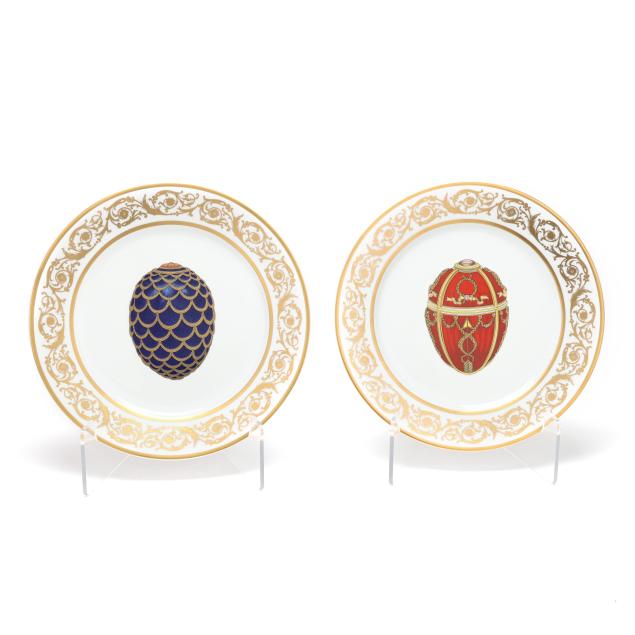 pair-of-faberge-porcelain-i-egg-i-cabinet-plates