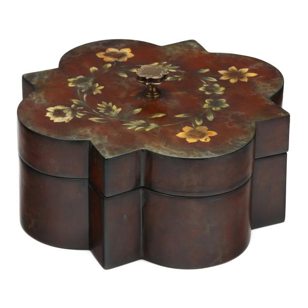maitland-smith-painted-mahogany-box
