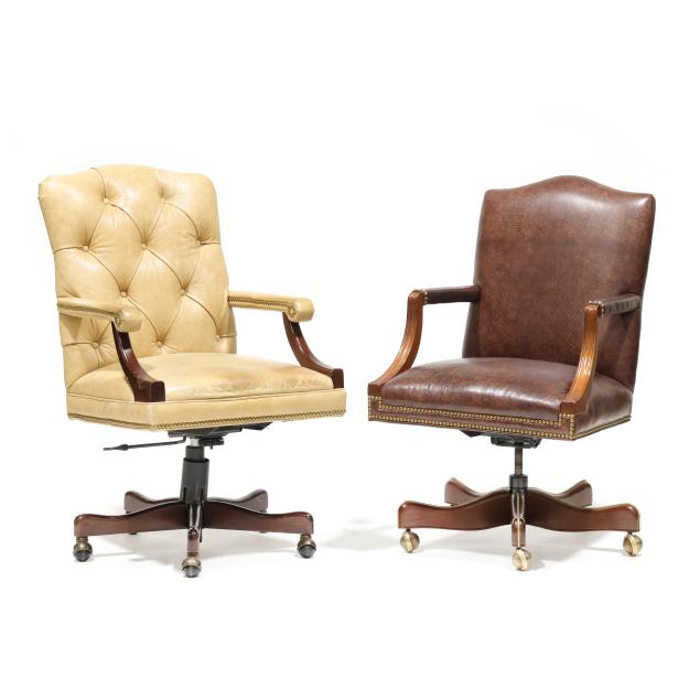 two-leather-upholstered-office-chairs