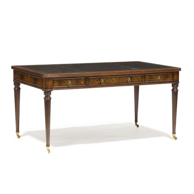 maitland-smith-georgian-style-mahogany-and-leather-top-writing-desk