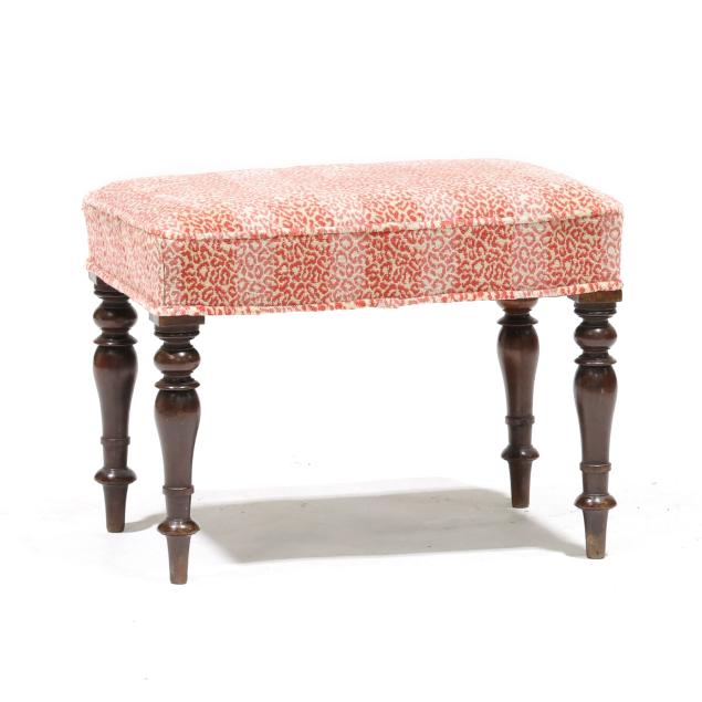 william-iv-style-stool-in-scalamandre-upholstery