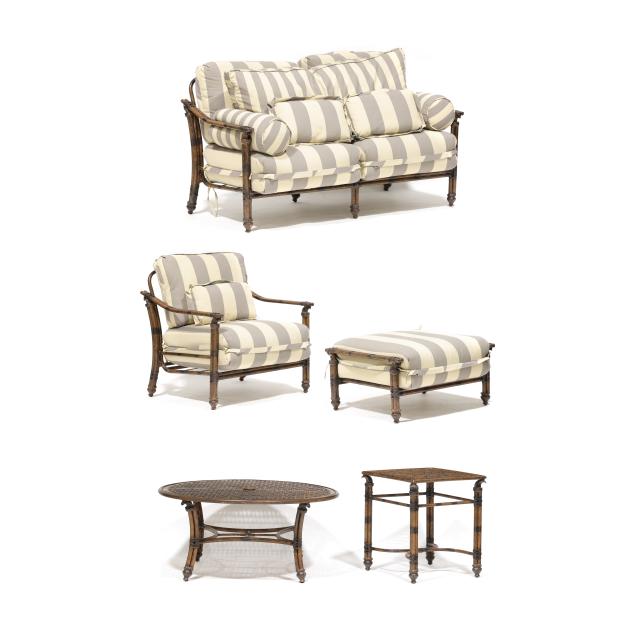 castelle-five-piece-outdoor-patio-set