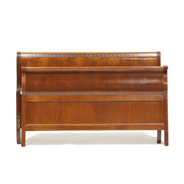 baker-queen-size-mahogany-sleigh-bed