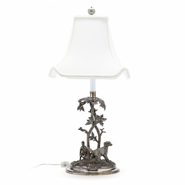 james-deakin-sons-silver-plated-hunting-scene-table-lamp-with-shade