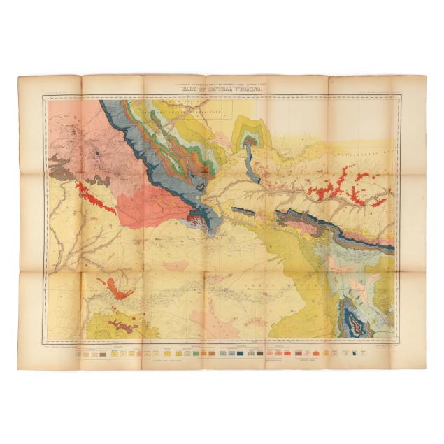 hayden-s-influential-maps-and-panoramas-of-the-mountain-west-including-an-early-map-of-yellowstone