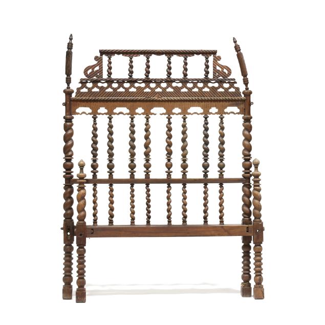 florentine-renaissance-carved-rosewood-bed