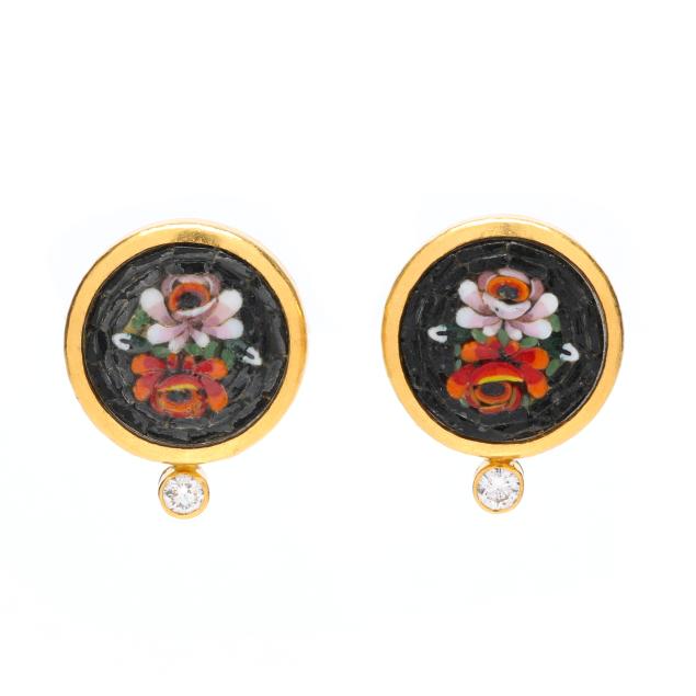 high-karat-gold-and-micromosaic-earrings-gurhan