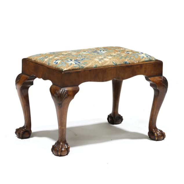 chippendale-style-carved-mahogany-stool