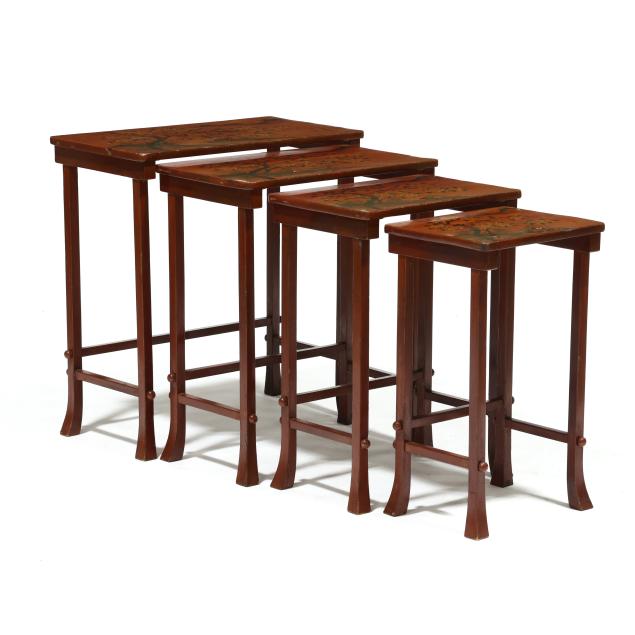 nest-of-four-chinese-lacquered-tables