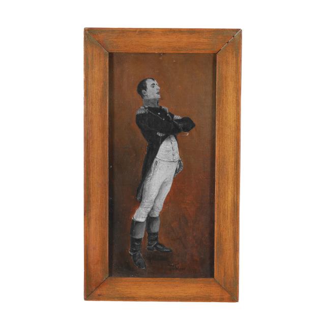 vintage-painting-of-napoleon-signed-b-r-folger