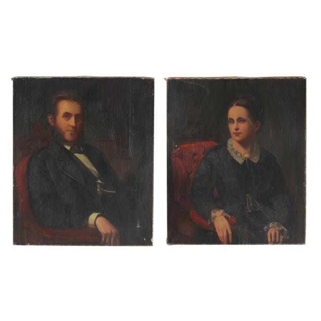 american-school-mid-19th-century-pair-of-portraits-of-a-lady-and-gentleman
