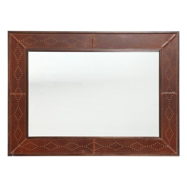 ej-victor-large-leather-and-brass-studded-i-jumper-i-mirror