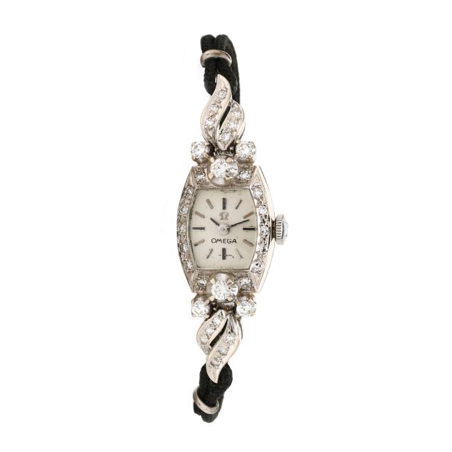 lady-s-white-gold-and-diamond-watch-omega