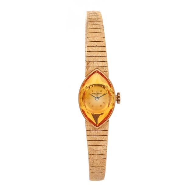 vintage-lady-s-gold-watch-baume-mercier