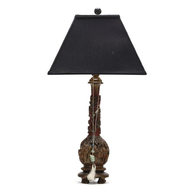 a-chinese-carved-and-painted-wood-lamp