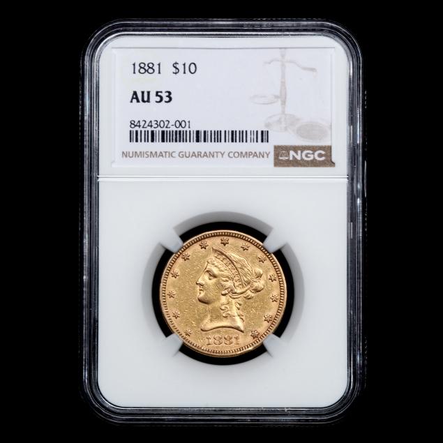 1881-10-liberty-head-gold-eagle-ngc-au53