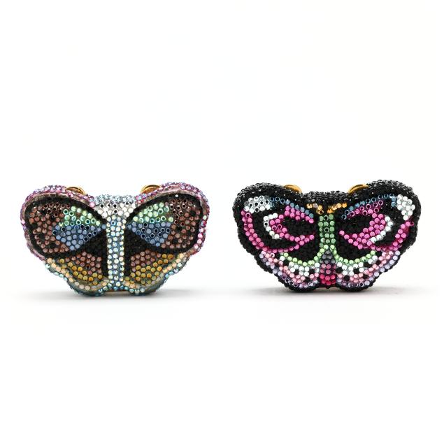 two-gold-tone-and-crystal-butterfly-pill-boxes-judith-leiber