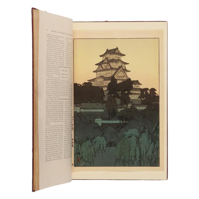 i-enthronement-of-the-one-hundred-twenty-fourth-emperor-of-japan-i-with-original-woodblock-print