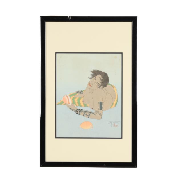 paul-jacoulet-french-1902-1960-femme-tatouee-de-falalap