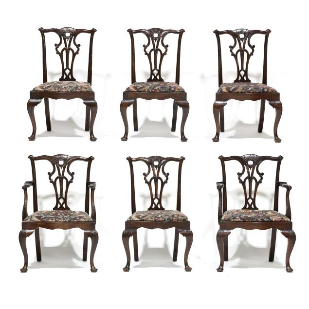 six-antique-chippendale-style-carved-mahogany-dining-chairs