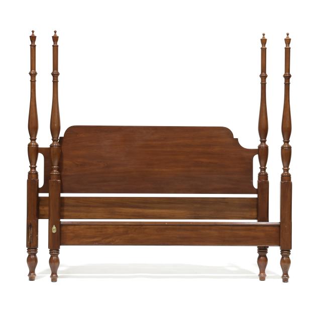 henkel-harris-federal-style-queen-size-cherry-semi-tall-post-bed