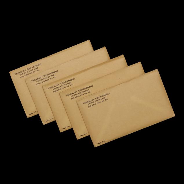 five-5-mint-sealed-1963-proof-sets