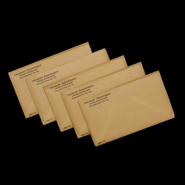 five-5-mint-sealed-1963-proof-sets