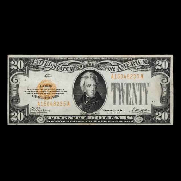 20-gold-certificate-series-1928