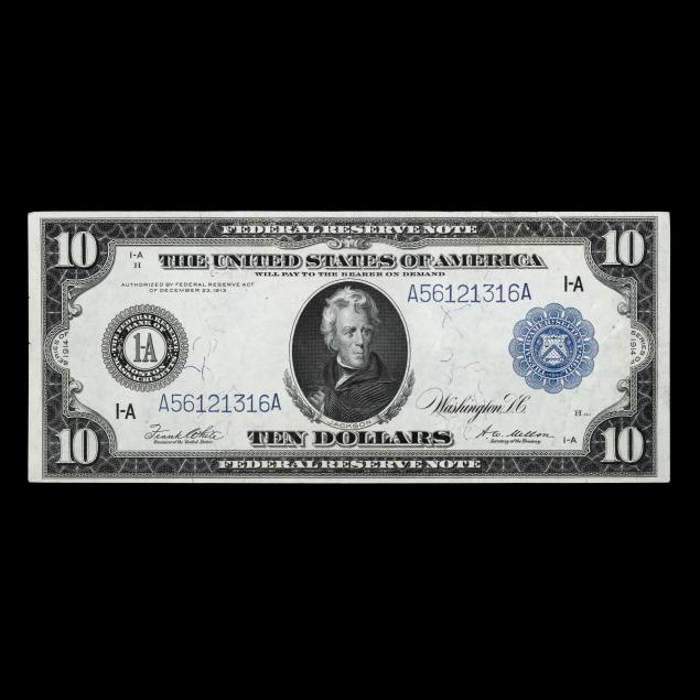10-federal-reserve-note-series-of-1914