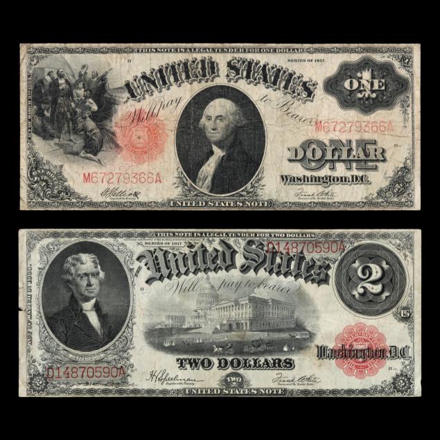 two-2-red-seal-united-states-notes-series-of-1917