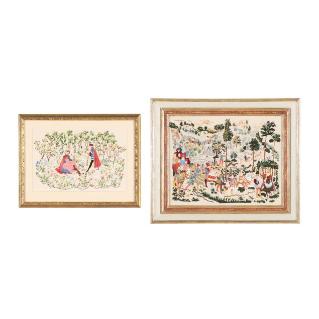 baroness-rapisardi-italian-two-framed-embroideries