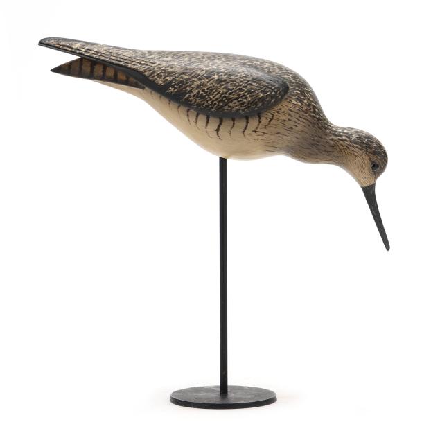 william-bill-gibian-va-b-1946-minnow-in-throat-feeding-yellowlegs