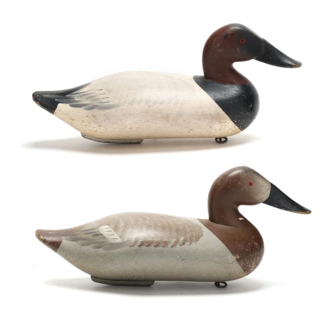 charlie-bryan-md-1920-2008-early-pair-of-canvasbacks
