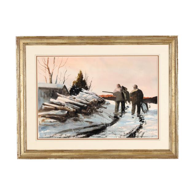 chet-reneson-american-b-1934-duck-hunt-scene