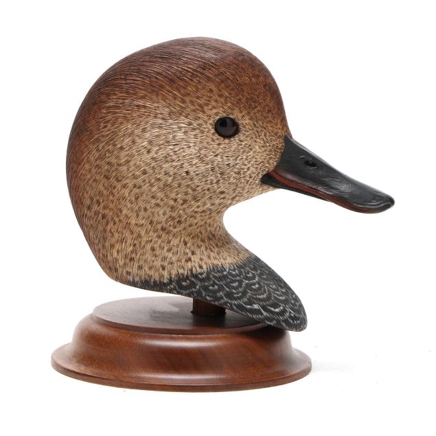 jack-cox-nc-b-1950-stunning-carved-gadwall-head