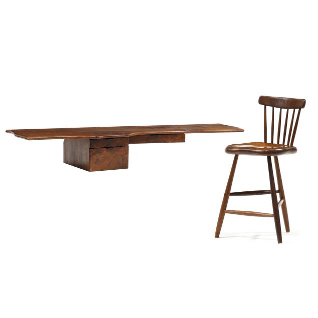 michael-elkan-american-b-1942-american-craft-walnut-floating-desk-and-chair