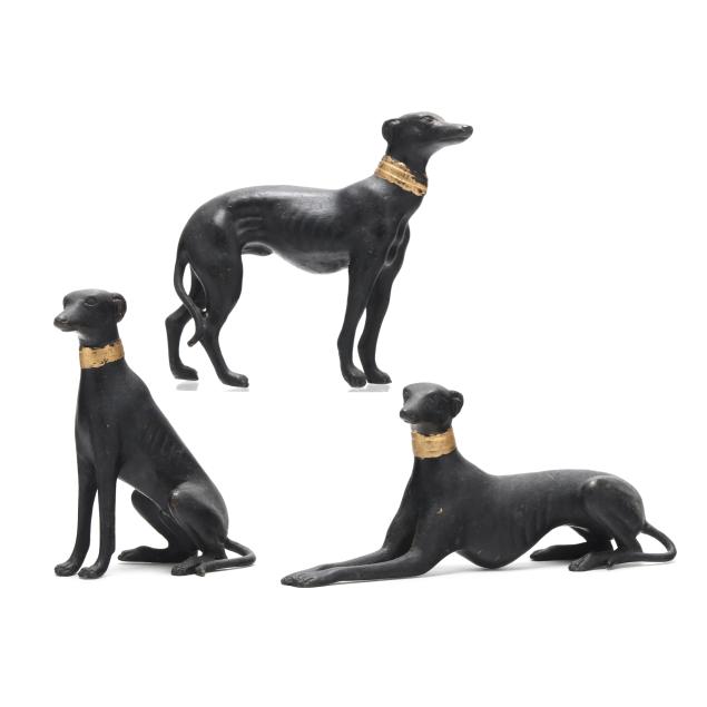three-art-deco-bronze-table-sculptures-of-greyhounds