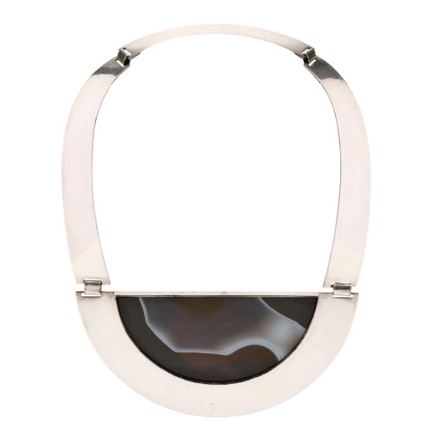 silver-and-agate-slice-necklace-mary-ann-scherr-for-reed-and-barton