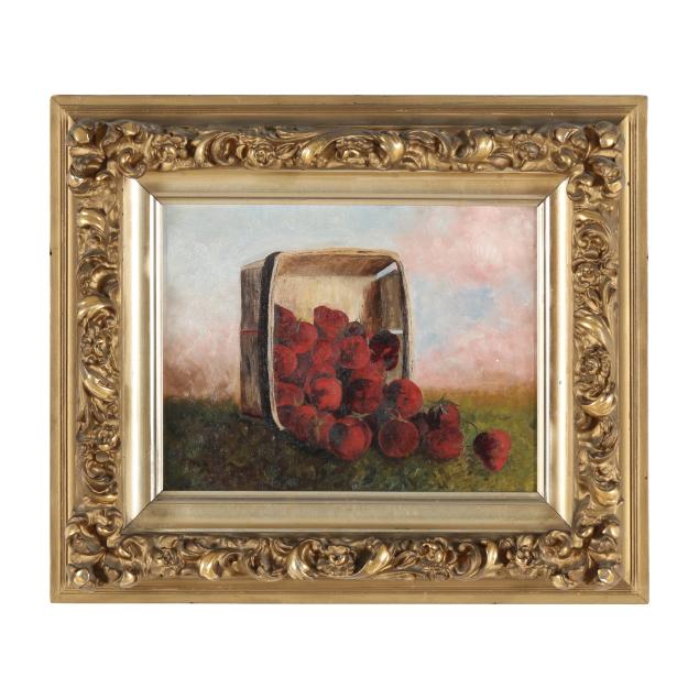 laura-gertrude-wall-american-late-19th-century-still-life-with-strawberries