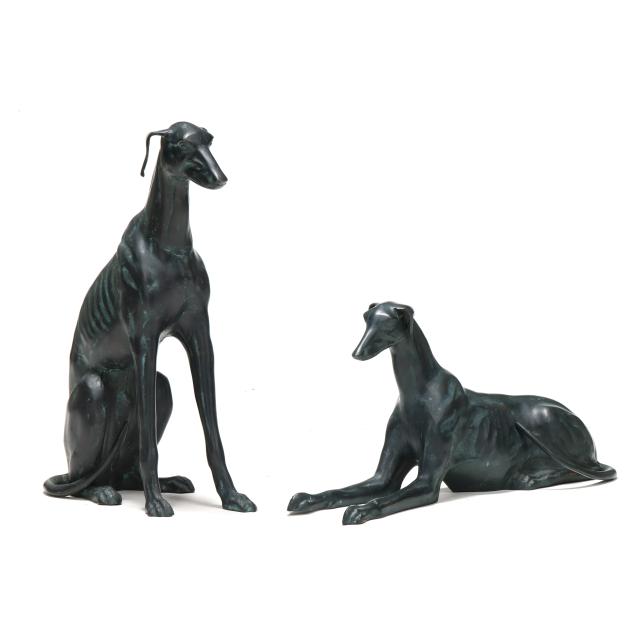 pair-of-decorative-patinated-bronze-sculptures-of-hounds