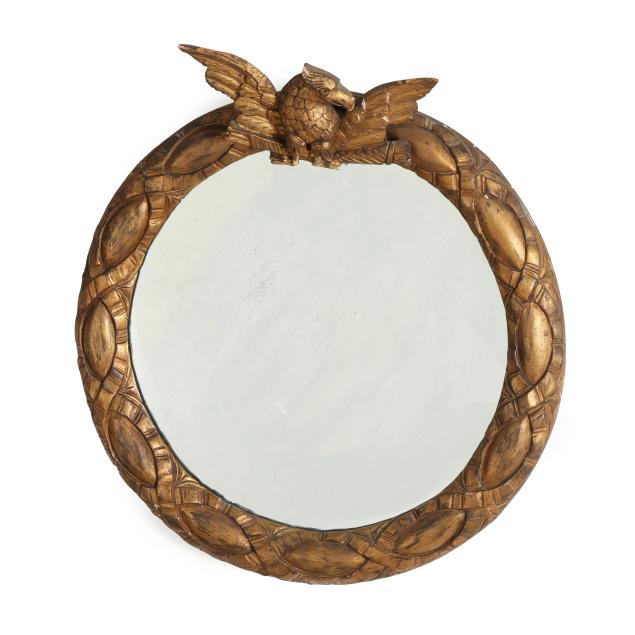 federal-style-carved-and-gilt-circular-mirror