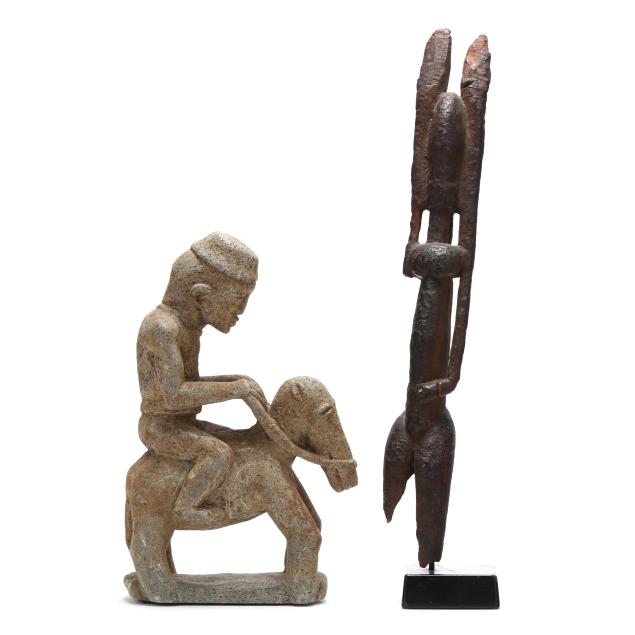 two-dogon-blacksmith-sculptures