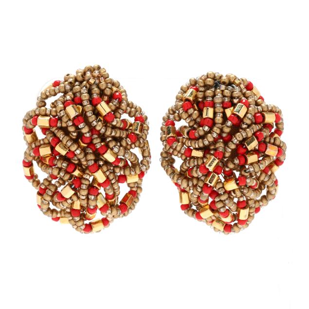 pair-of-beaded-earrings-unknown-artist