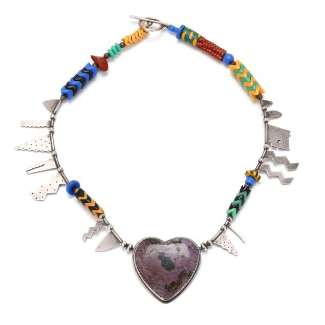 silver-hardstone-and-mixed-media-necklace-roberta-and-david-williamson