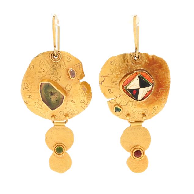 gold-cloisonne-and-gem-set-earrings-colette